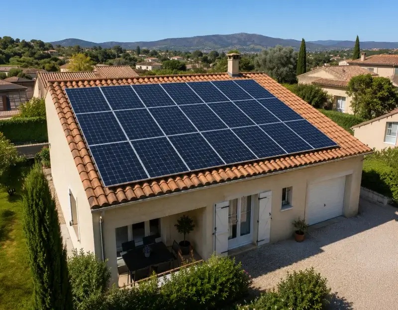 Prime à l'autoconsommation panneaux solaires Finestret — aide financière de l'État